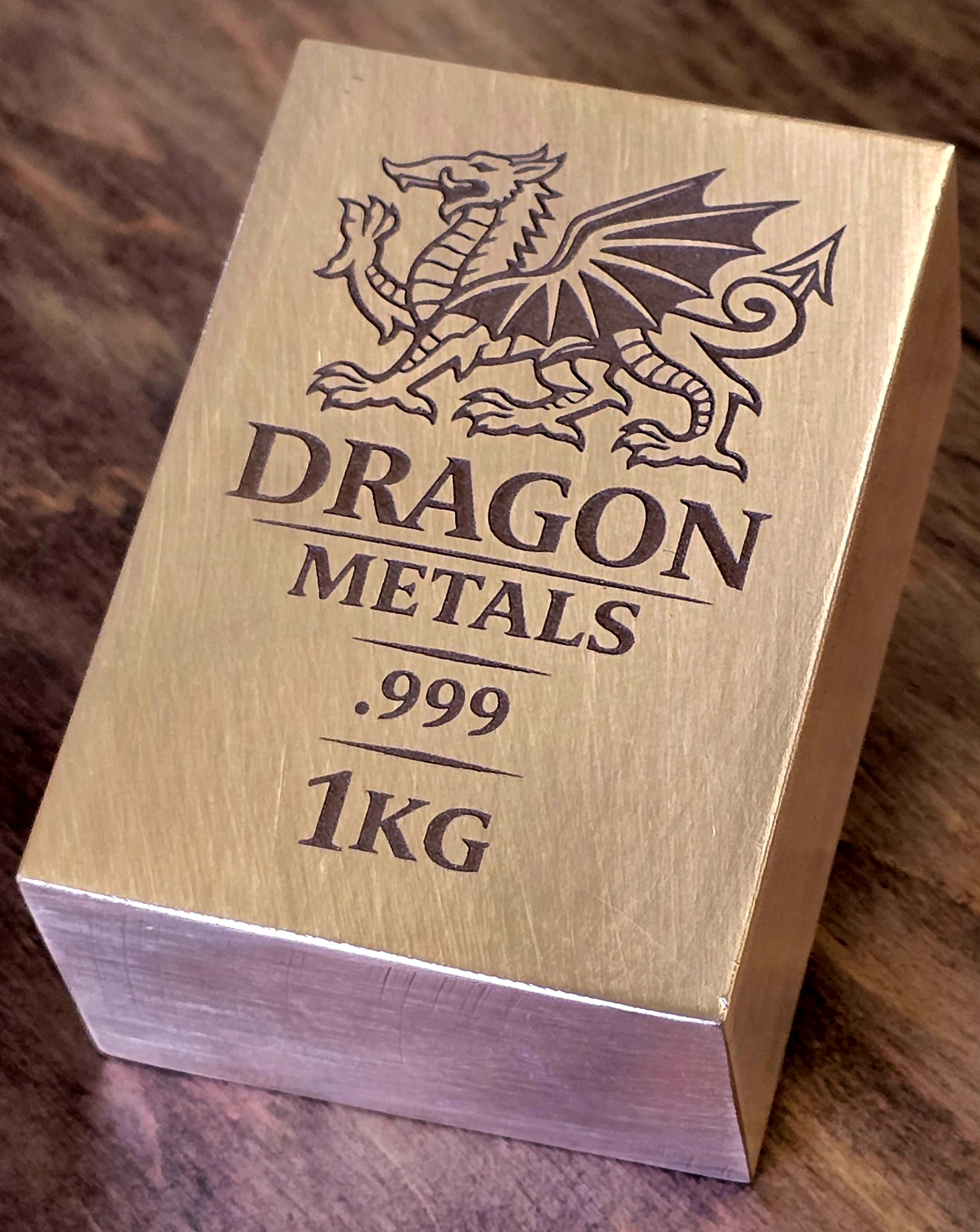 Dragon Metals 1kg Copper Bar